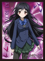 accel world card sleeves KUROYUKIHIME HiMA MTG CCG TCG Anime Bushiroad Vol.520 Toys [Kuroyukihime (campus Avatar)] Part.3 accel world card sleeves Accel