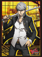 persona 4 card sleeves Weiss Schwarz] "Yu Narukami" [Shin Megami Tensei: Persona S  Masters [What is Sleeve Collection High Grade?] Compared with silver printed sleeves Bushiroad Sleeve Collection HG Vol.464: