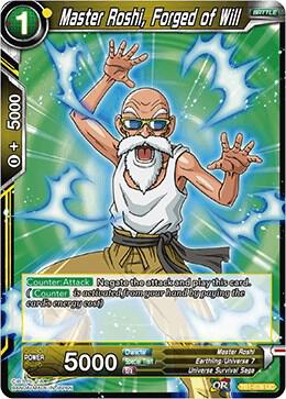 Master Roshi, Forged of Will - Tournament of Power - Dragon Ball