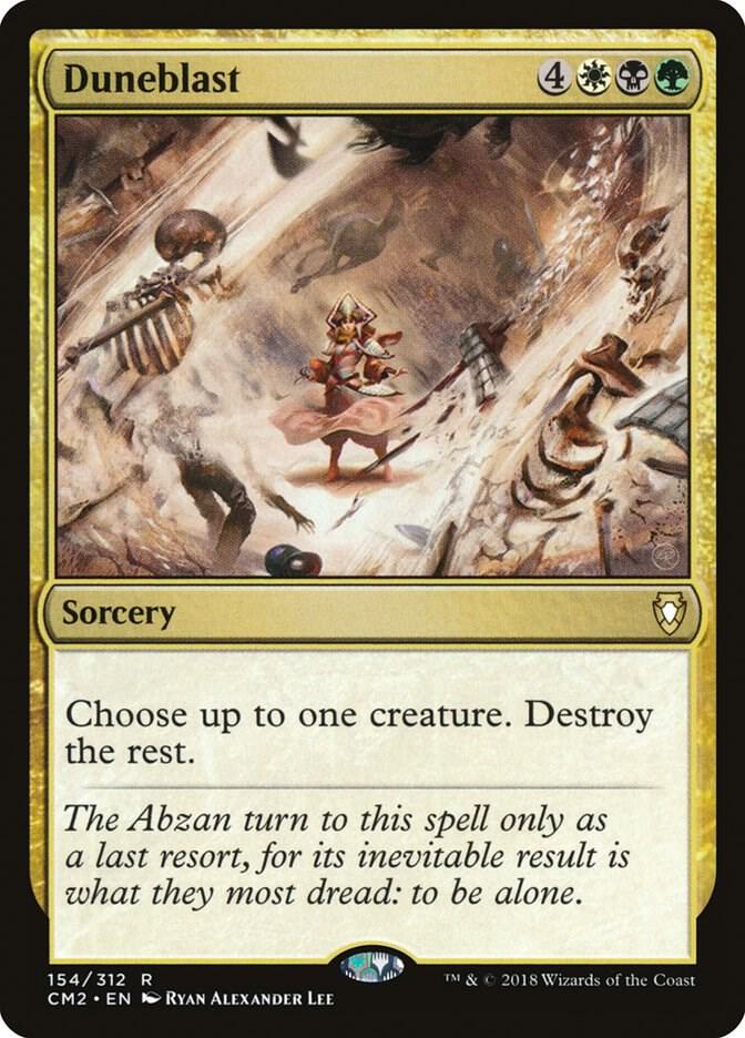 Duneblast 154 card