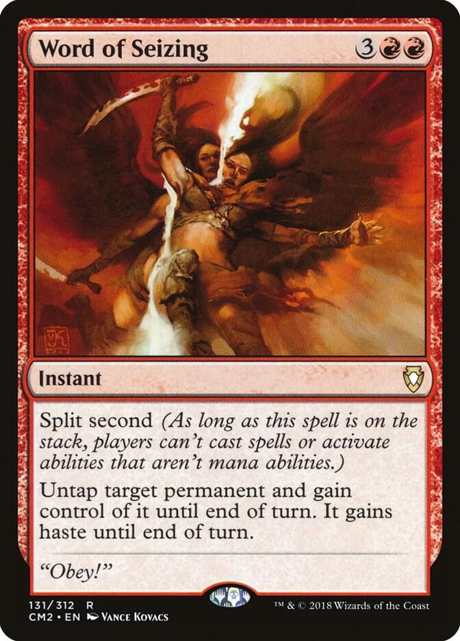 Word of Seizing - Commander Anthology Volume II - Magic: The Gathering -  TCGplayer.com