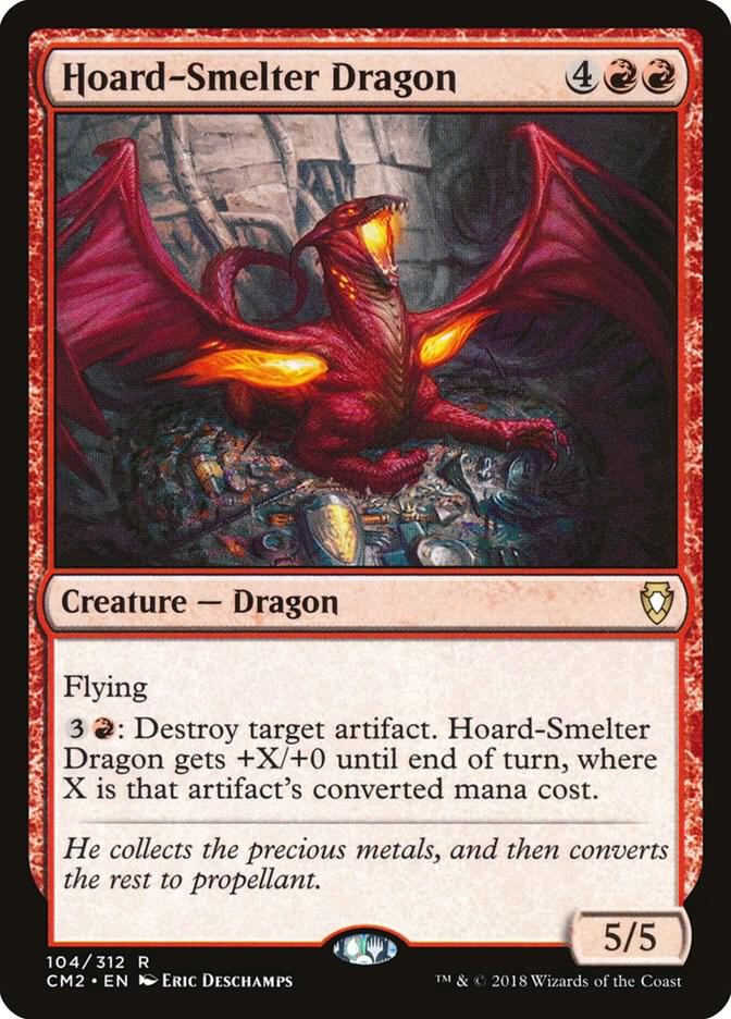 Hoard-Smelter Dragon 104 card