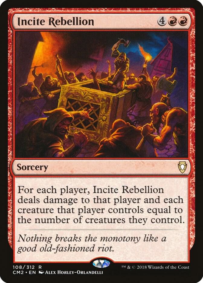 Incite Rebellion 108 card
