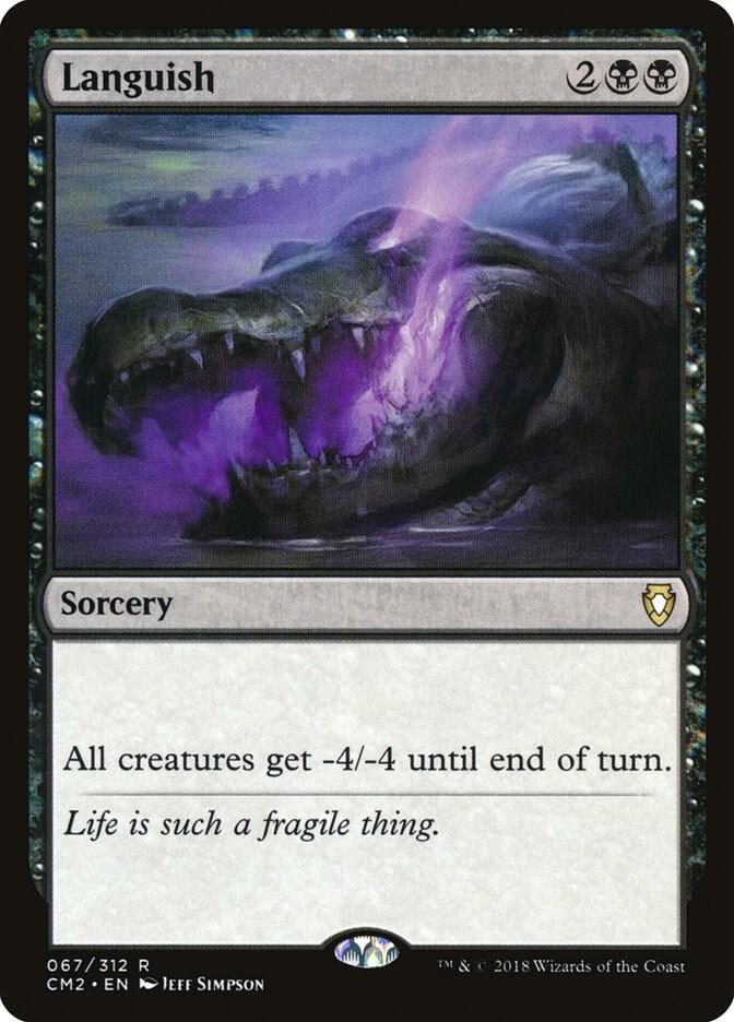 Languish 67 card