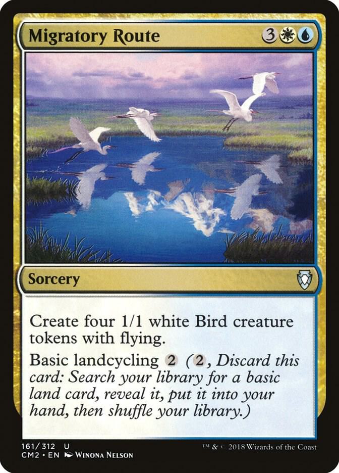 Migratory Route 161 card