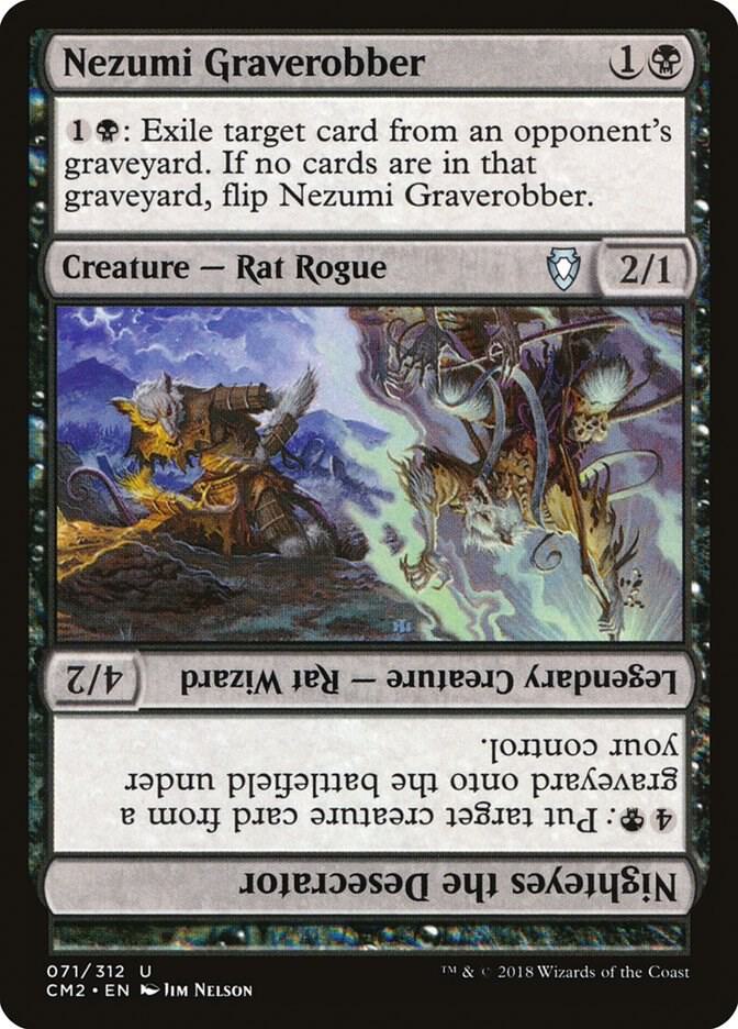 Nezumi Graverobber // Nighteyes the Desecrator 71 card