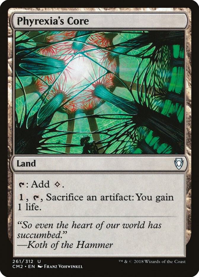 Phyrexia's Core 261 card