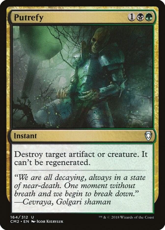 Putrefy 164 card
