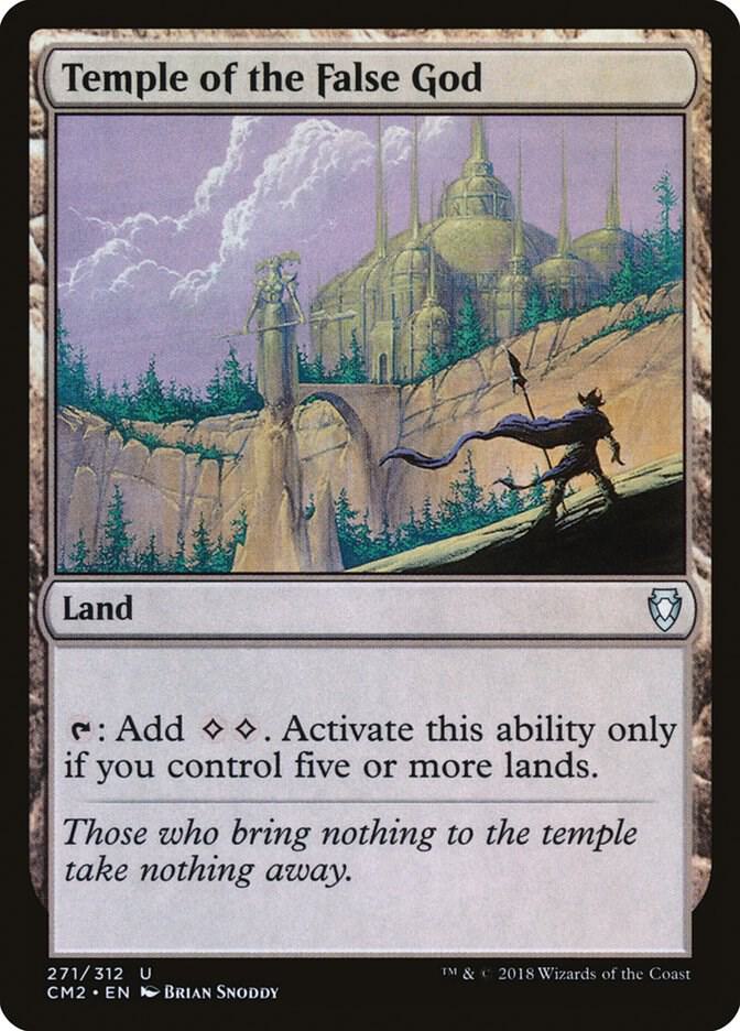 Temple of the False God (271) 271 card