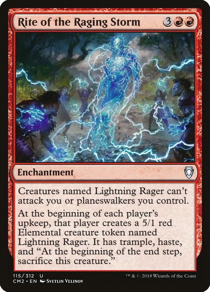 Rite of the Raging Storm 115 card