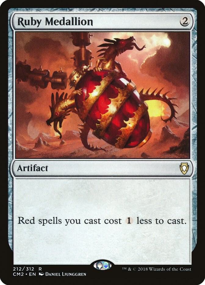 Ruby Medallion 212 card