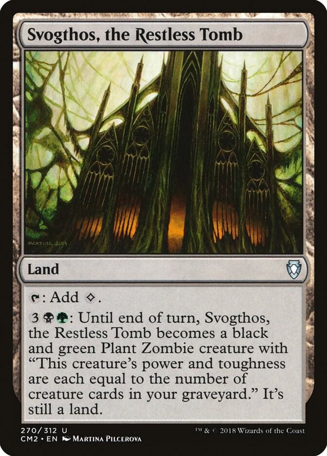 Svogthos, the Restless Tomb 270 card