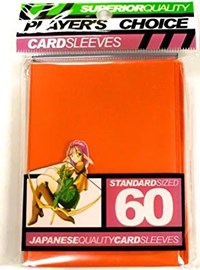Player's Choice Card Sleeves Player's Choice Standard Card Sleeves - Orange (60-Pack)