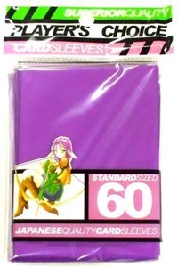 Player's Choice Card Sleeves Player's Choice Standard Card Sleeves - Purple (60-Pack)