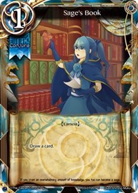 Sage's Book - The Caster Chronicles The New World Order Admissions trading card