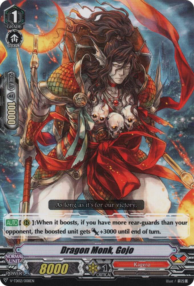 Dragon Monk, Gojo