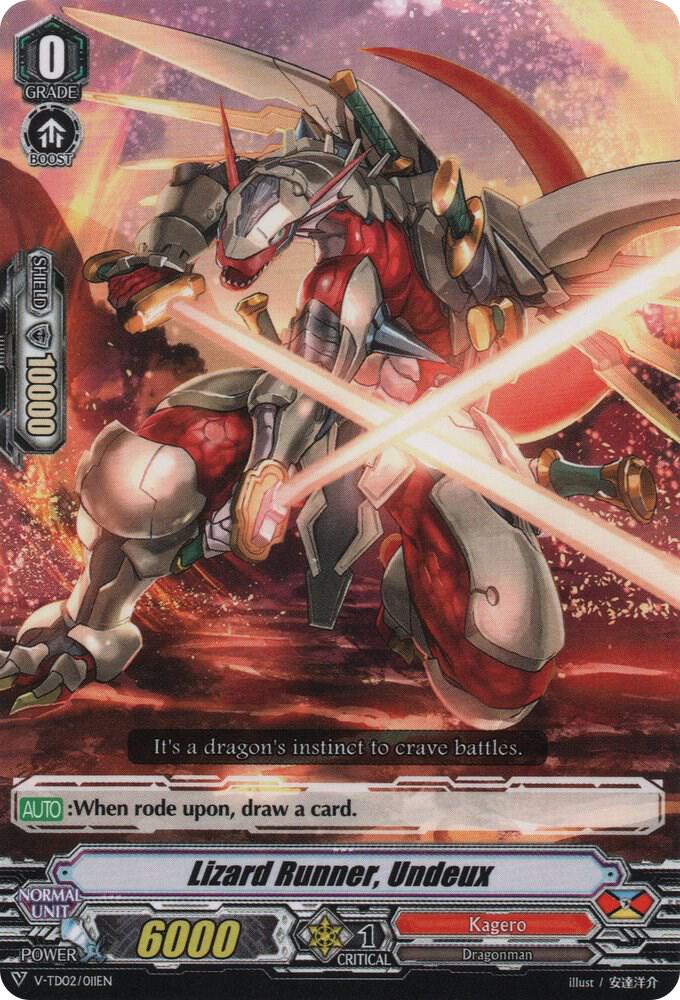 Lizard Runner, Undeux