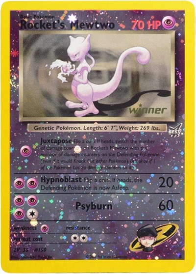 Rocket's Mewtwo - 8 [Winner]