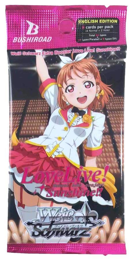 Love Live! Sunshine!! Extra Booster Pack - Love Live! Sunshine!! Extra Booster - Weiss Schwarz - TCGplayer.com Love Live! Sunshine!! Extra Booster Pack - Love Live! Sunshine!! Extra Booster - Weiss Schwarz - TCGplayer.com