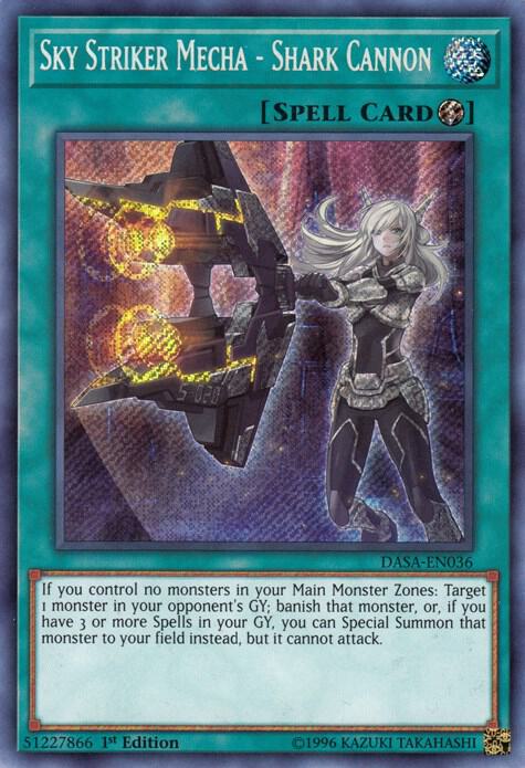 Sky Striker Mecha - Shark Cannon - Dark Saviors - YuGiOh