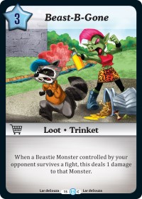Beast-B-Gone - Munchkin CCG The Desolation of Blarg trading card