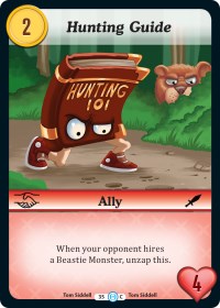 Hunting Guide - Munchkin CCG The Desolation of Blarg trading card