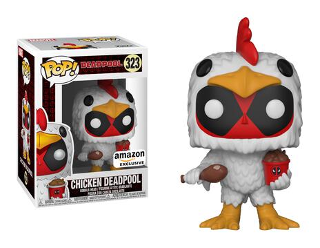 Chicken Deadpool (Bobble-Head) (Amazon Exclusive) - Pop! Vinyl - Funko ...