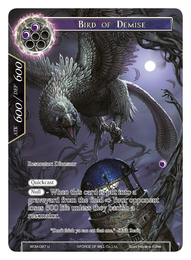 Bird of Demise (Full Art)