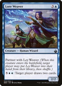 Lore Weaver - Battlebond - Magic: The Gathering card