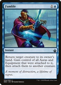 Fumble - Battlebond - Magic: The Gathering card