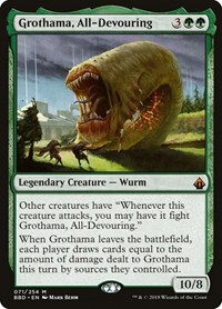 Grothama, All-Devouring - Battlebond - Magic: The Gathering card