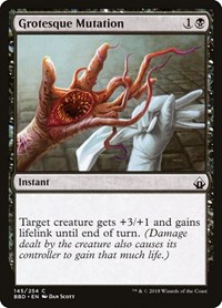 Grotesque Mutation - Battlebond - Magic: The Gathering card