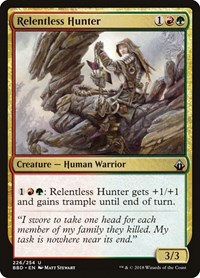 Relentless Hunter - Battlebond - Magic: The Gathering card