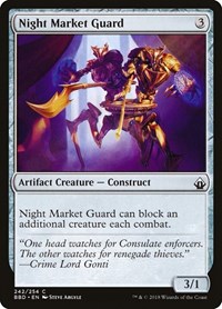 Night Market Guard - Battlebond - Magic: The Gathering card