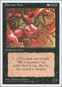 Carrion Ants - Fourth Edition - Magic: The Gathering card