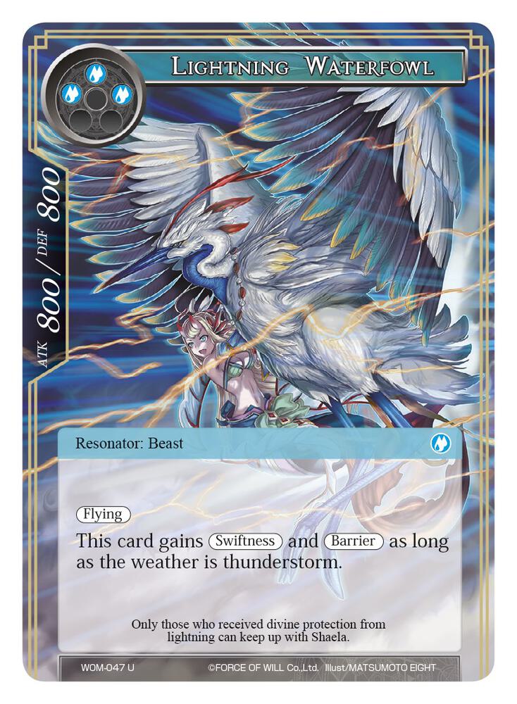Lightning Waterfowl