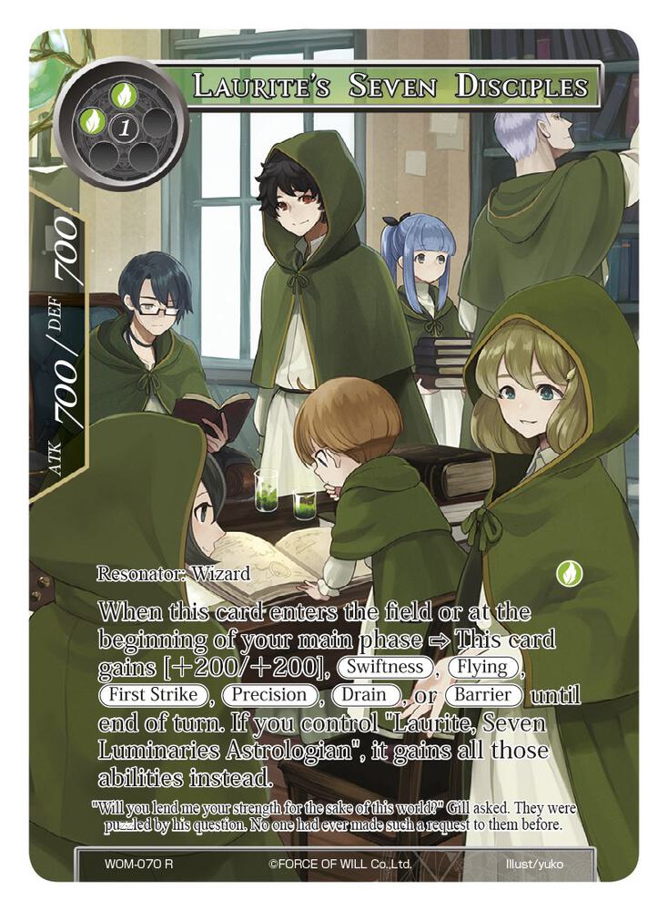 Laurite's Seven Disciples (Full Art)