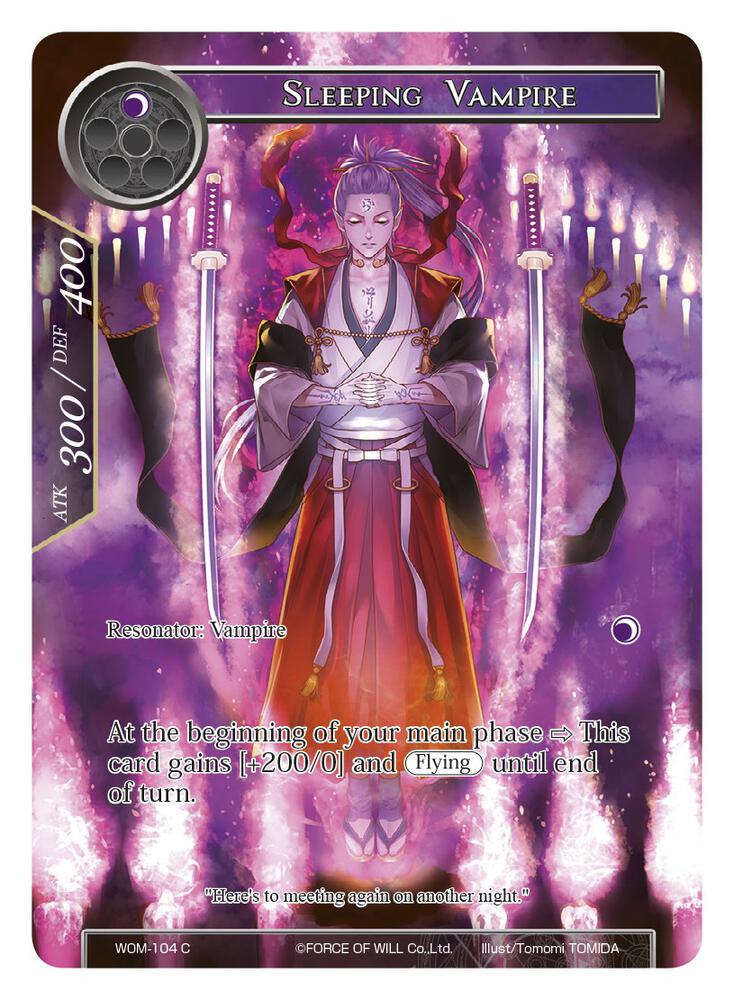 Sleeping Vampire (Full Art)