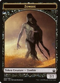 Zombie Token - Battlebond - Magic: The Gathering card