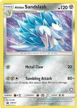 Alolan Sandslash (16) SM127 from SM Trainer Kit: Alolan Sandslash & Alolan Ninetales