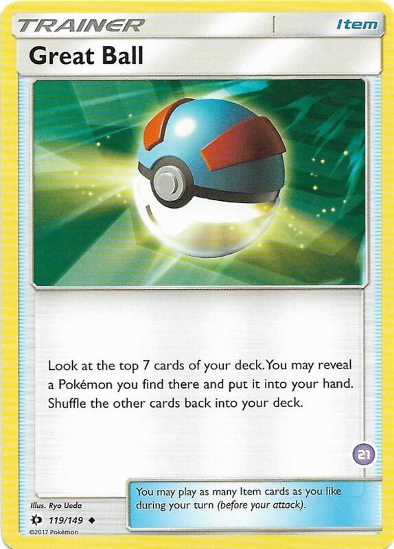 Great Ball (#21, Alolan Sandslash Half-Deck) 21/30 from SM Trainer Kit: Alolan Sandslash & Alolan Ninetales
