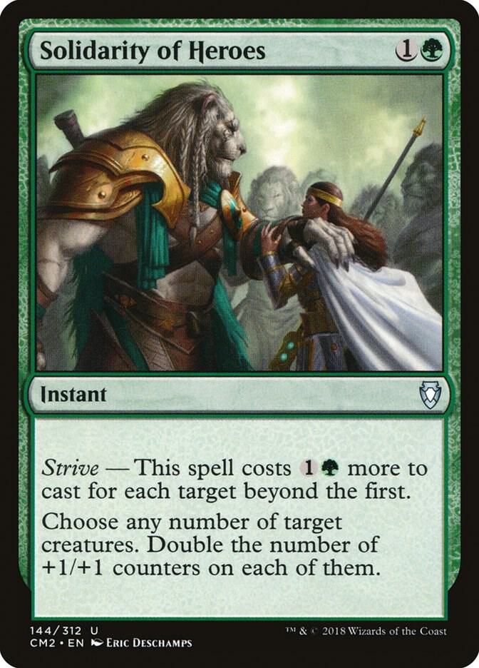 Solidarity of Heroes 144 card