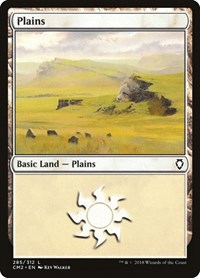 Plains (285) - Commander Anthology Volume II - Magic: The Gathering card
