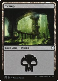 Swamp (299) - Commander Anthology Volume II - Magic: The Gathering card