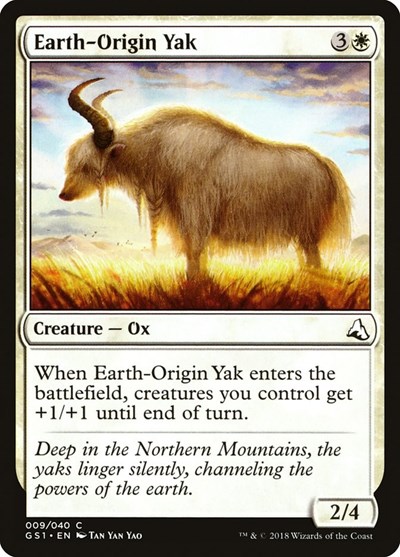 Earth Origin Yak