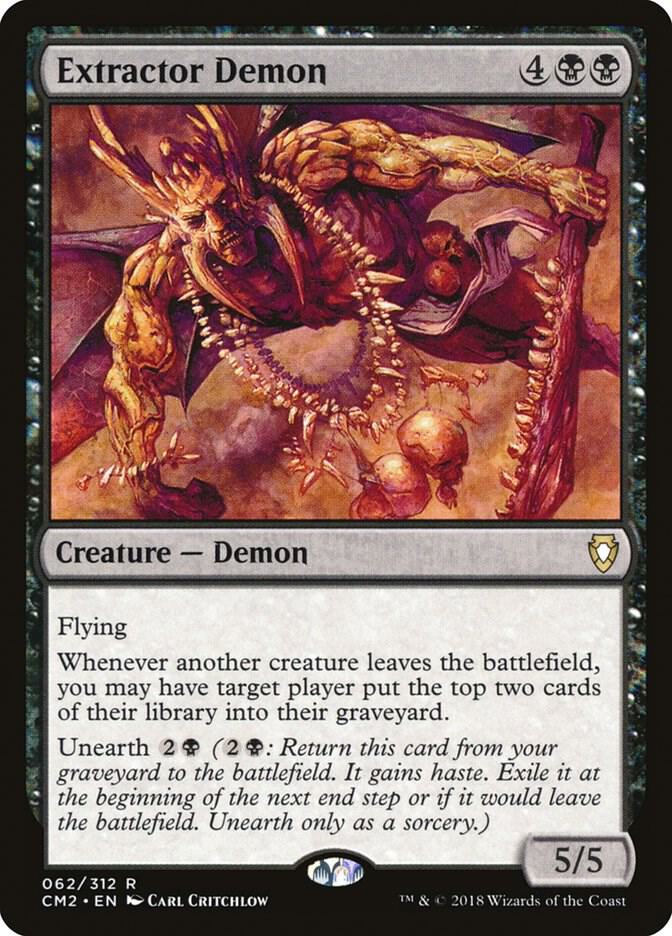 Extractor Demon 62 card