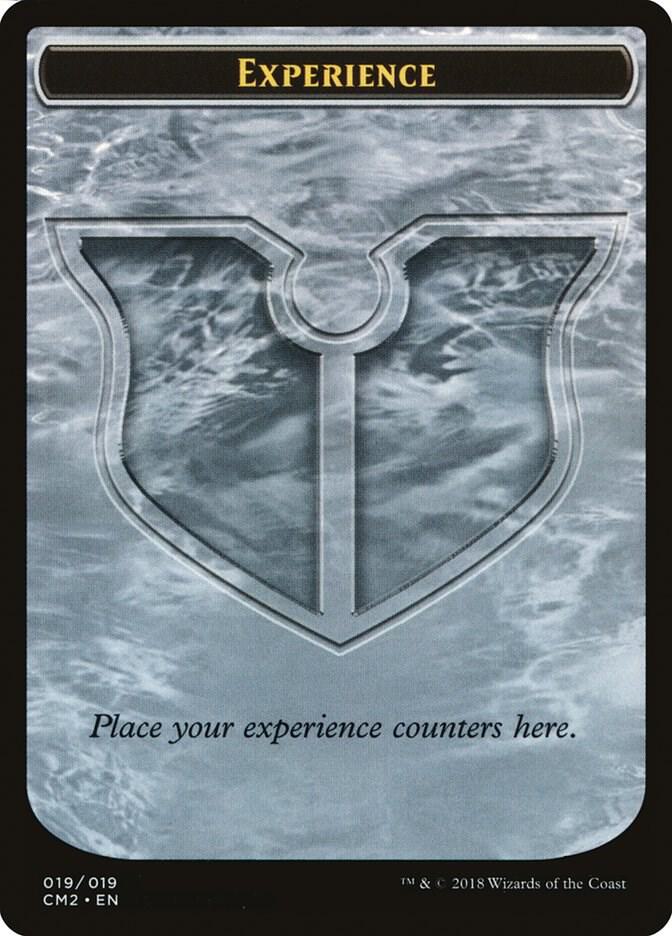 Experience Token 19 card