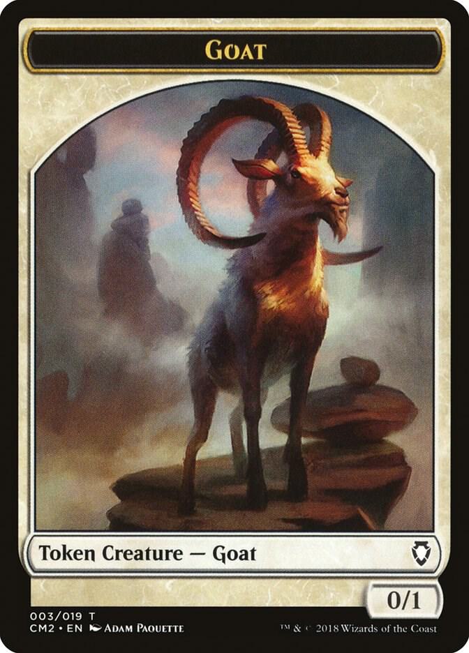 Goat Token 3 card