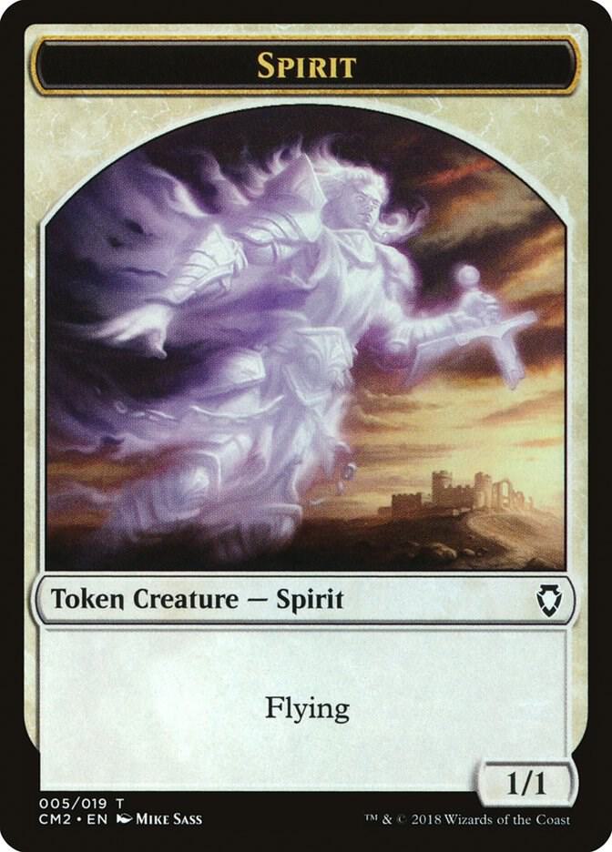 Spirit Token 5 card