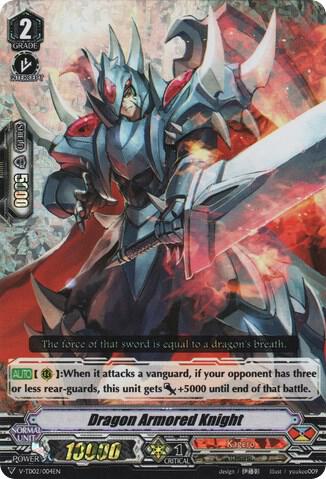 Dragon Armored Knight (RRR Foil)